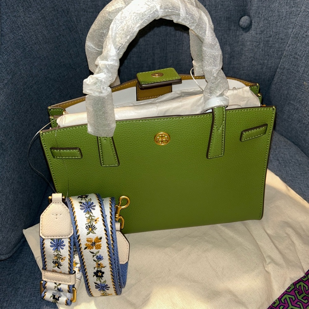 Tory Burch Walker satchel NWT